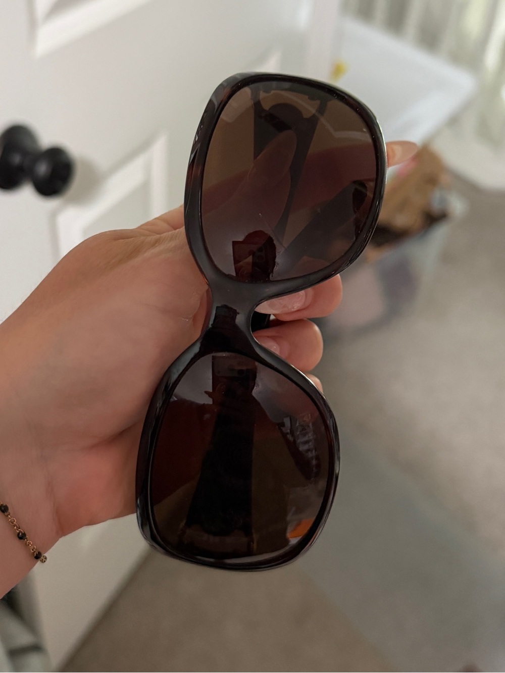 Y2K Designer Dupe Oversized Brown Tortoiseshell Sunglasses